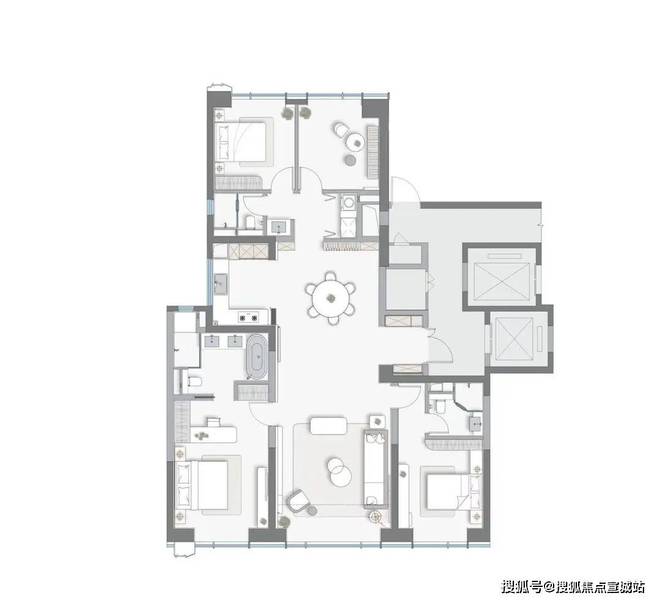 站_龙湖山河颂户型图_地址_房价PG麻将胡了试玩苏州龙湖山河颂网(图9)